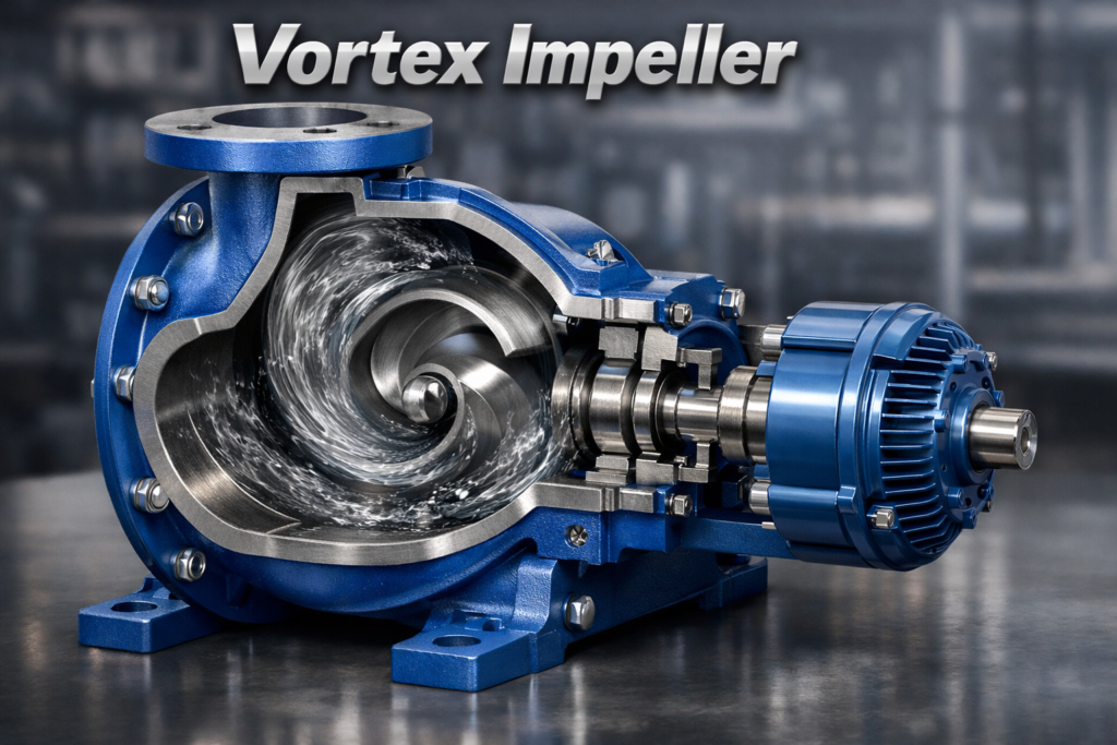 Centrifugal pumps impeller - Vortex Impeller
