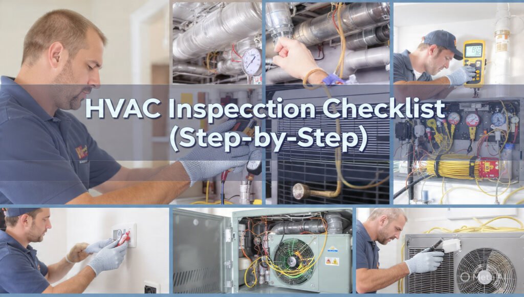 HVAC maintenance - HVAC Inspection Checklist (Step-by-Step)